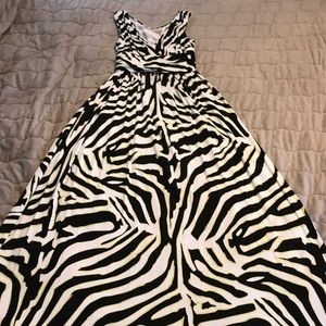 Jennifer Lopez Zebra dress